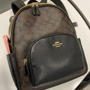 New Coach backpack with coach bag